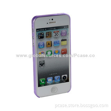 Jelly TPU Mobile Phone Cases for iPhone 5, with 0.35mm Thickness